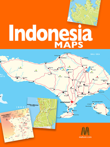 Indonesia Map, Digital Application